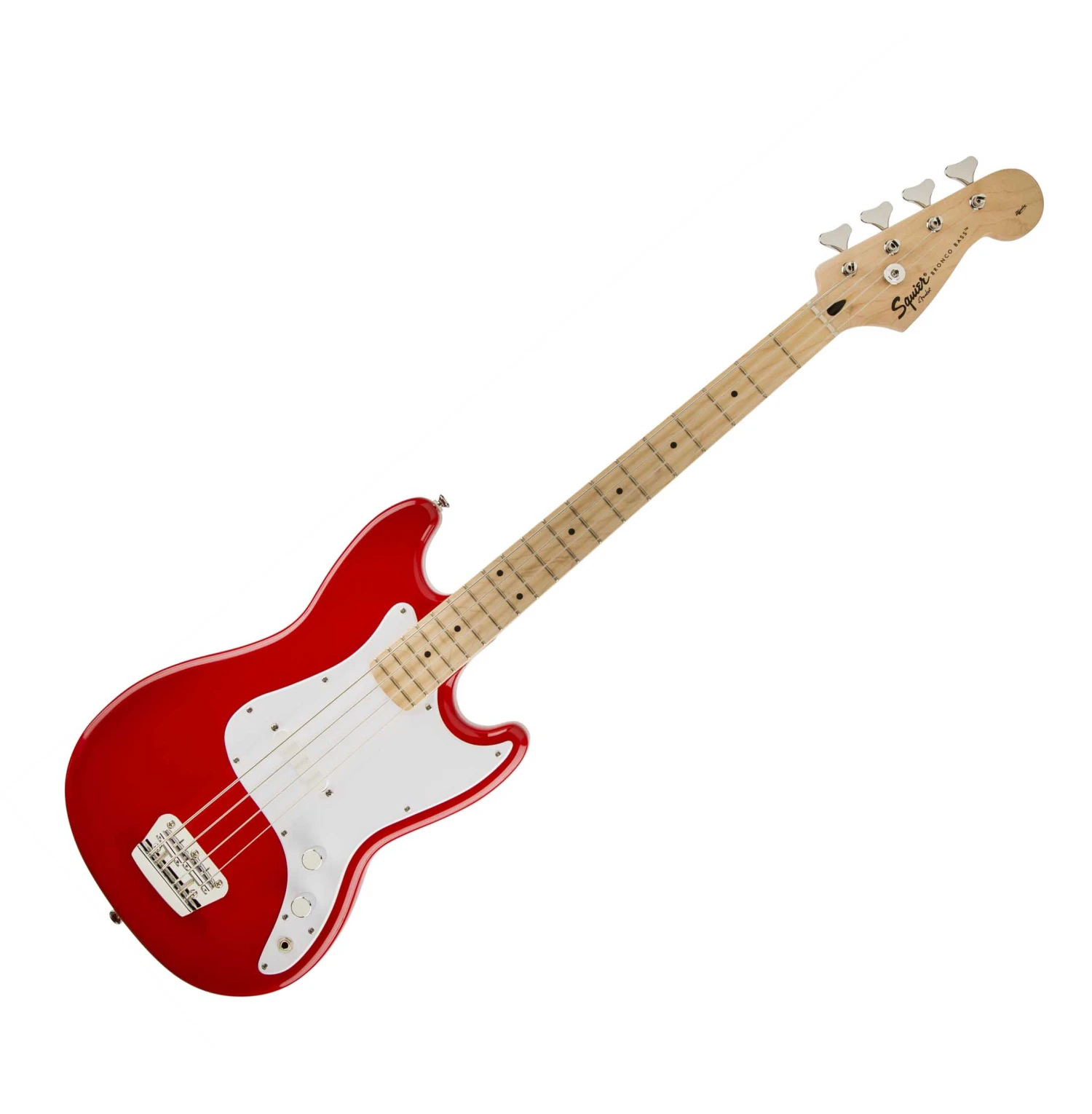 Fender Squier Bronco Bass Guitar Short Scale Bass Guitar 0310902558 Torino Red Finish 1 Fender Squier Bronco Bass Guitar Short Scale Bass Guitar 0310902558 Torino Red Finish