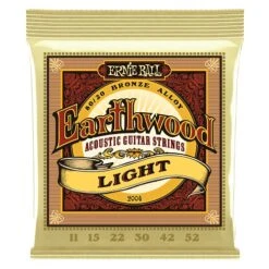 Earthwood Light 80/20 Bronze Acoustic Guitar Strings 11-52 Gauge