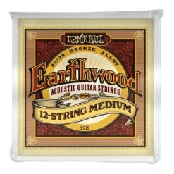 Earthwood Medium 12-String 80/20 Bronze Acoustic Guitar Strings 11-28 Gauge