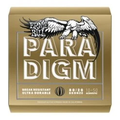 Paradigm Extra Light 80/20 Bronze Acoustic Guitar Strings 10-50 Gauge