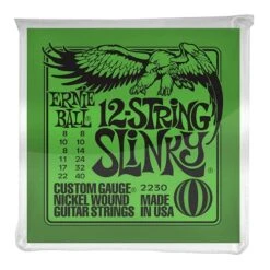 Ernie Ball 2230 Slinky 12-String Set Nickel Wound Electric Guitar Strings 8-40 Gauge