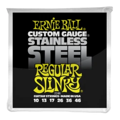 Regular Slinky Stainless Steel Wound Electric Guitar Strings 10-46 Gauge