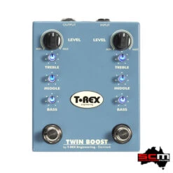 T-Rex Twin Boost Overdrive Guitar Effects Pedal