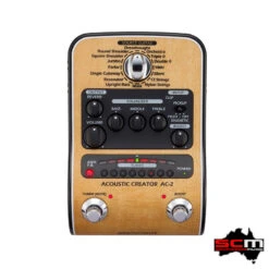 Zoom AC-2 Acoustic Creator Guitar Effects Pedal/DI