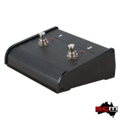 AMS FS-25 Universal Dual-Button Amplifier Footswitch W/ LEDs