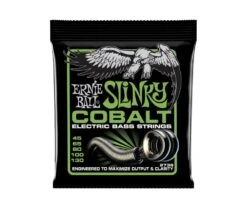 Ernie Ball 2736 Cobalt Regular Slinky 5-String Electric Bass Strings 45-130 Gauge
