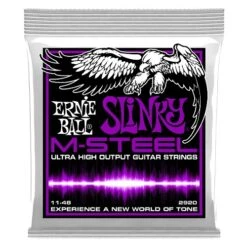 Ernie Ball 2920 Electric Guitar Strings M-Steel Power Slinky 11-48