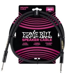 Ernie Ball 3′ Straight / Straight Speaker Cable
