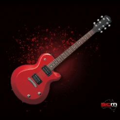 Yamaha AES420RM Electric Guitar Red Metallic Finish
