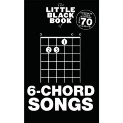The Little Black Song Book Of 6-Chord Songs By Music Sales Guitar Sheet Music Songbook