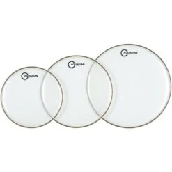 Aquarian Super-2 Clear Rock Drumhead Pack 12/13/16 Size Drum Skins S2-B