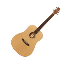 ASHTON D20EQM NATURAL ACOUSTIC ELECTRIC GUITAR SPRUCE TOP BASSWOOD BACK & SIDES
