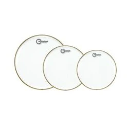 Aquarian ROCK Drum Skin Heads 3 Pack CC-A CLASSIC CLEAR 12″+13″+14″ DrumSkins