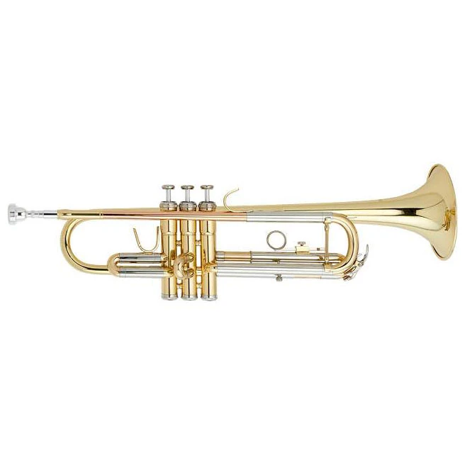 Beale TR200 Brass Body Trumpet With 7C Mouthpiece & Case 1 Beale TR200 Brass Body Trumpet With 7C Mouthpiece & Case