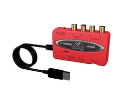 MAC / PC Behringer U-Control UCA222 USB Audio Interface Computer Recording