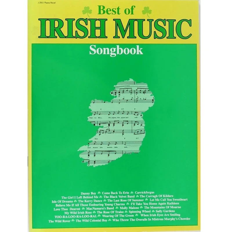 Best Of Irish Music Songbook – Piano Vocal Guitar – 29 Songs Including Danny Boy 1 Best Of Irish Music Songbook – Piano Vocal Guitar – 29 Songs Including Danny Boy