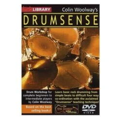 Colin Woolways Drumsense Lick Library Learn To Play Drums Tuition DVD