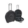 Premium 22″ ABS Cymbal Carry Case Caddy – Heavy Duty With Wheels & Retractable Handle