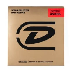Dunlop DBFS45105 Flatwound Bass Guitar Strings 45-105