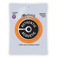 Martin MFX535 Acoustic Guitar Flexible 11 To 52 Phosphor Bronze Strings