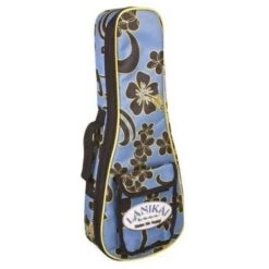 Lanikai TENOR FB-T Ukulele Padded Gig Bag FLORAL Graphic Design Sidekick