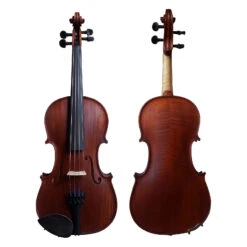 Gliga II 4/4 Violin Outfit Dark Antique Finish With Pirastro Violino Strings – Case And Carbonfibre Bow Includes Professional Setup.
