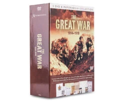 The Great War – 3 DVD & Memorabila Collection -1914-1918 A Moving ANZAC Tribute