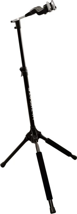 Ultimate Support GS-1000 PRO Genesis Series Guitar Stand With Locking Legs And Self-closing Yoke Security Gate