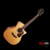 Cort Gold A6 Grand Auditorium Acoustic/Electric Guitar – Natural Gloss W/ Pro-SCM Setup