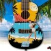 Kala Elvis Signature Series Blue Hawaii Concert Ukulele Pack Free Shipping