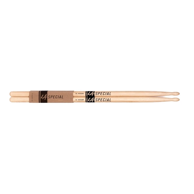 Promark LA5AW LA Special 5A Wood Hickory Drumsticks 1 Promark LA5AW LA Special 5A Wood Hickory Drumsticks