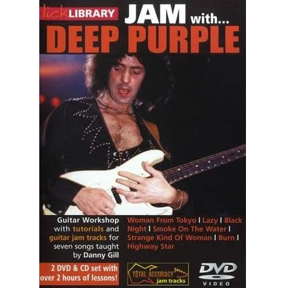 Lick Library Jam With Deep Purple Electric Guitar 2 DVD & CD Set RDR0313 1 Lick Library Jam With Deep Purple Electric Guitar 2 DVD & CD Set RDR0313