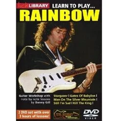 Lick Library Learn To Play Rainbow Guitar Tutorial 2 DVD Set RDR0429
