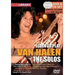 Lick Library Learn To Play Eddie Van Halen The Solos Guitar DVD RDR0300