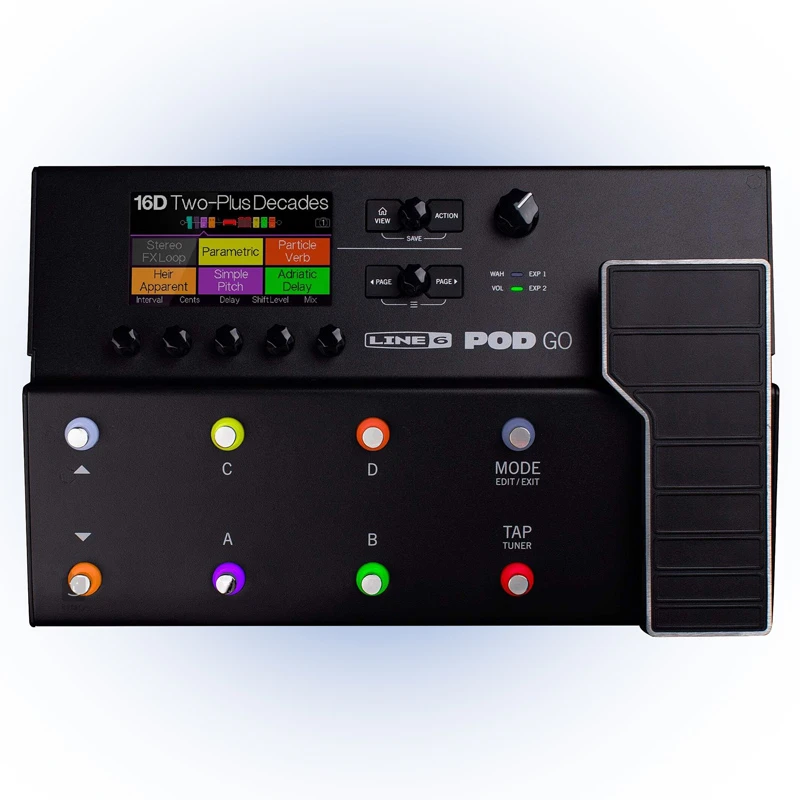 Line 6 POD GO Guitar Processor Multi-effects · Looper · Modeling · DAW Interface 1 Line 6 POD GO Guitar Processor Multi-effects · Looper · Modeling · DAW Interface