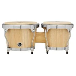 LP Percussion LPH601-SNC Highline Bongos Satin Natural Hand Bongo Drum
