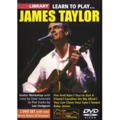 Lick Library Learn To Play James Taylor Guitar Tutorial 2 DVD Set