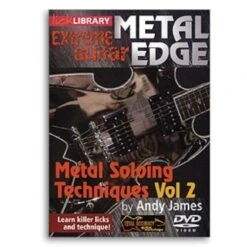 Lick Library Metal Edge Metal Soloing Techniques Volume 2 DVDs RDR0249