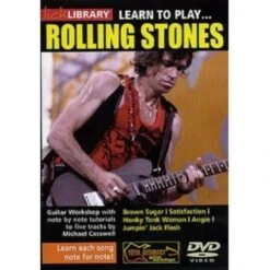 Lick Library Learn To Play The Rolling Stone’s Keith Richard Guitar Dvd RDR0079