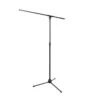 MSB150B Microphone Boom Stand Adjustable Height And Boom Black Finish