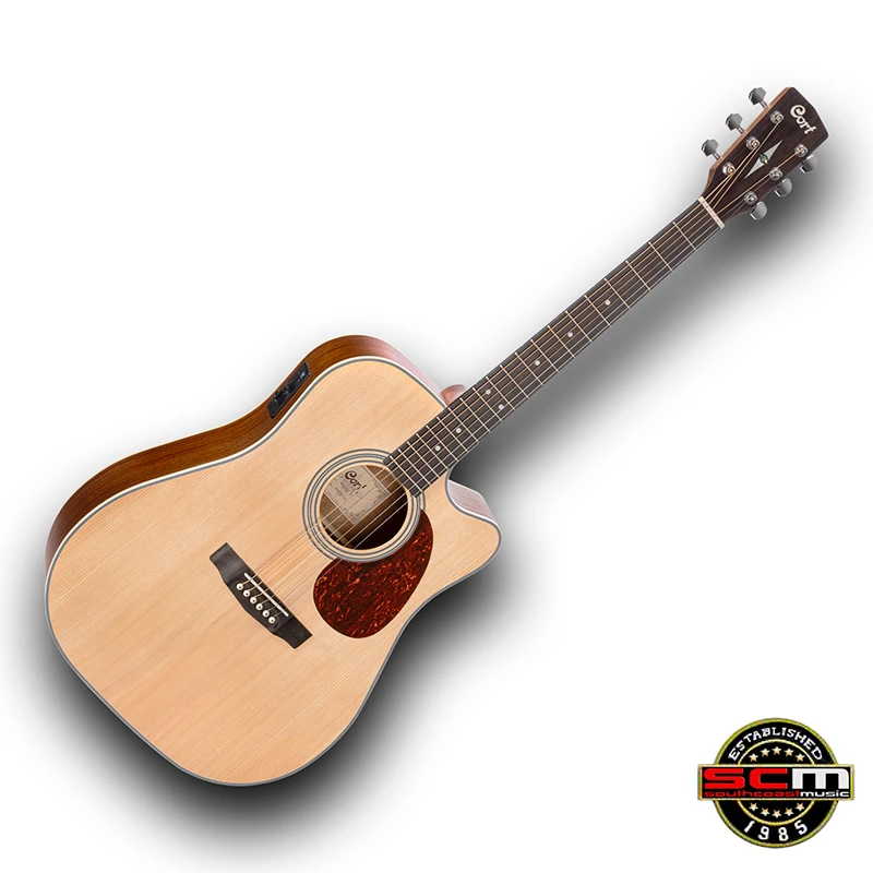 Cort MR500E Acoustic Electric Guitar Natural Open Pore Finish 1 Cort MR500E Acoustic Electric Guitar Natural Open Pore Finish