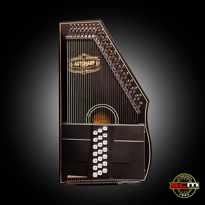 Oscar Schmidt OS73C 21 Chord Autoharp 1930’s Reissue Black Satin Finish – LIMITED STOCK! 1 Oscar Schmidt OS73C 21 Chord Autoharp 1930’s Reissue Black Satin Finish – LIMITED STOCK!