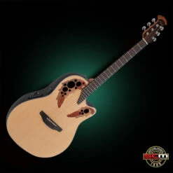 Ovation CE44-4 Celebrity Elite Acoustic Electric Guitar Mid Bowl Natural Finish
