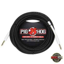 Pig Hog 7.6m / 25 Ft Instrument Cable Lifetime Guarantee