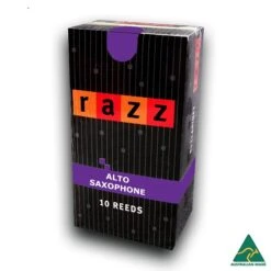 RAZZ Co Alto Saxophone Reeds Size 3.5 Box Of Ten Superb Tone