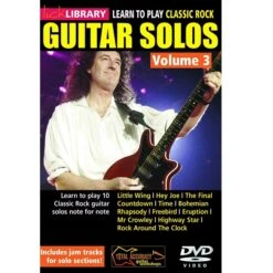 Lick Library Learn To Play Classic Rock Solos Volume 3 DVD Electric Guitar