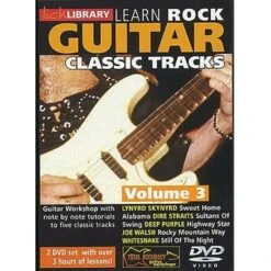 Lick Library RDR0094 Learn Rock Guitar Classic Tracks 2 DVDs – Volume 3