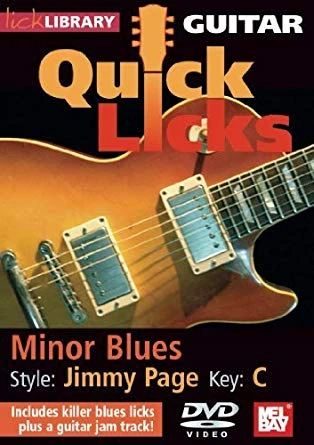Quick Licks Jimmy Page Minor Blues Lick Library RDR0212 Dvd 1 Quick Licks Jimmy Page Minor Blues Lick Library RDR0212 Dvd
