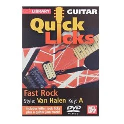 Quick Licks – Eddie Van Halen Fast Rock For Guitar Lick Library DVD