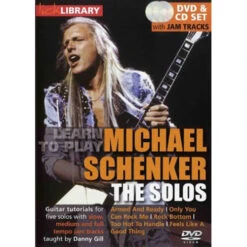 Michael Schenker The Solos Lick Library DVD RDR0284